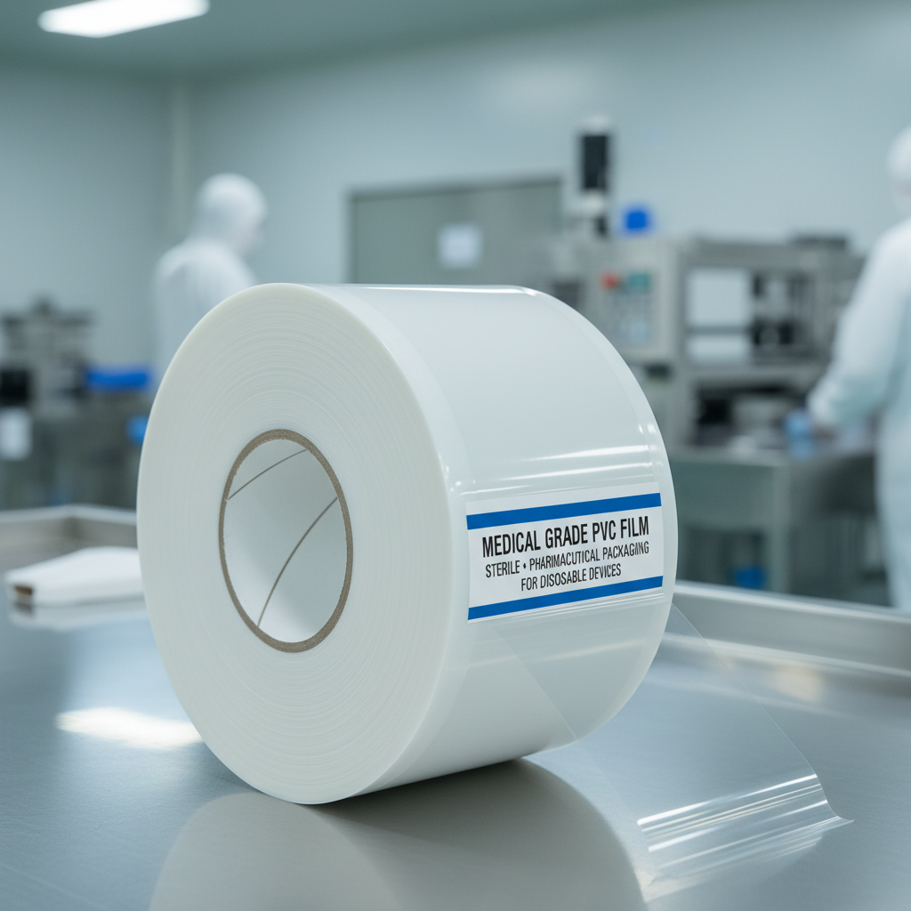 PVC Rigid Film For Medical Disposables