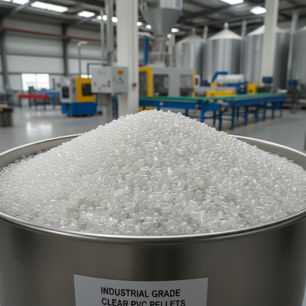 Transparent PVC Granules For Industrial Manufacturing