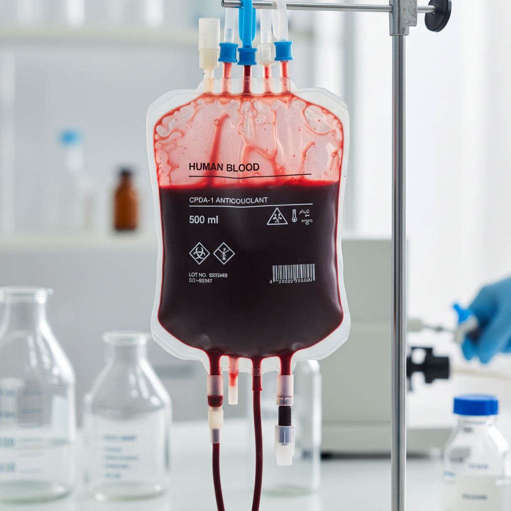 PVC Blood Bag For Medical Disposables