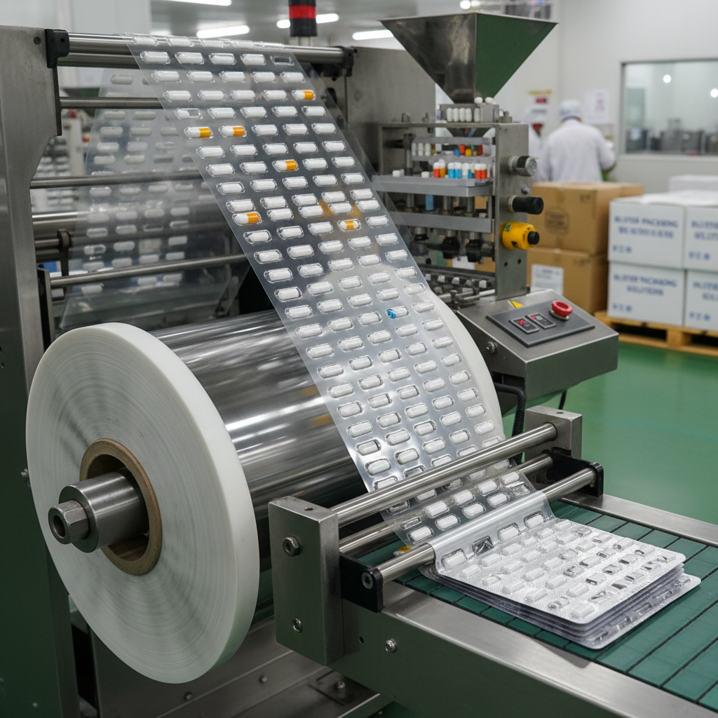 PVC Film For Blister Packaging For Packaging Industry