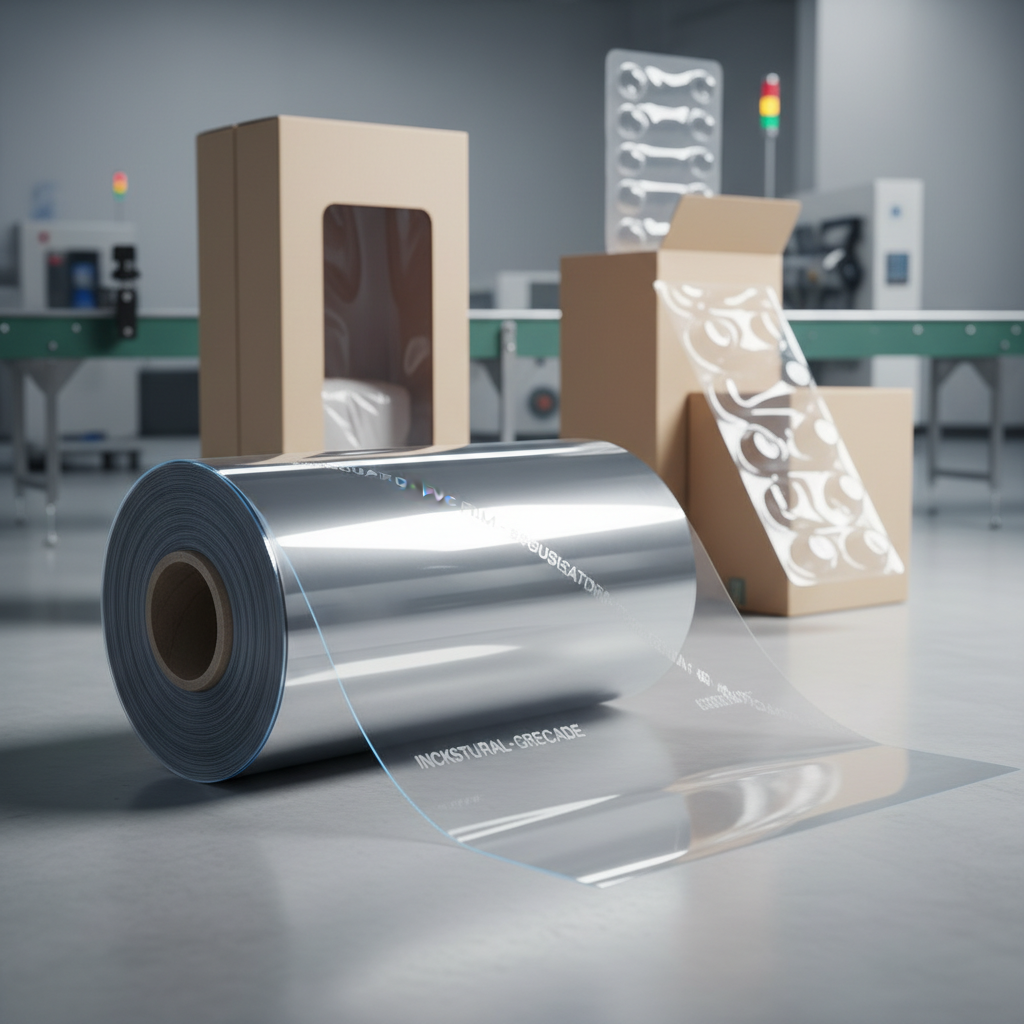 Transparent PVC Film For Packaging Industry