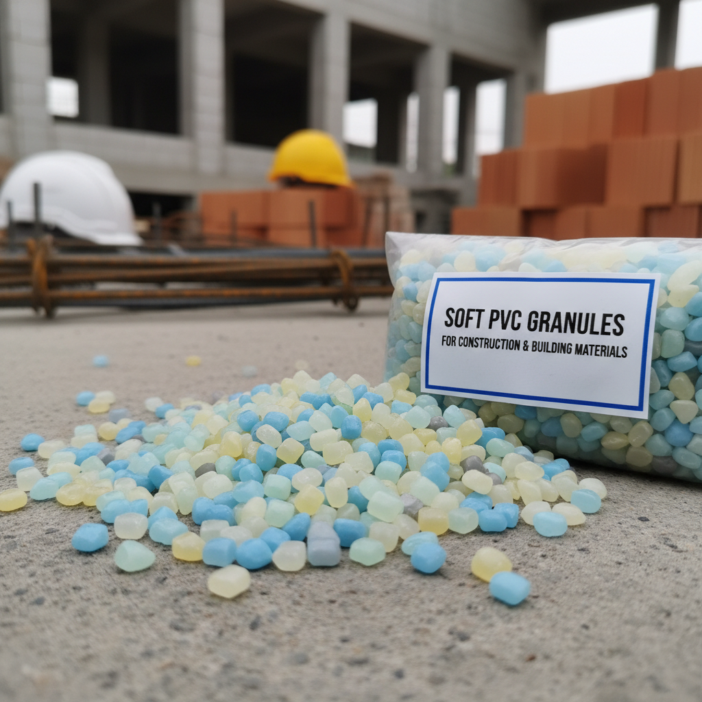 Soft PVC Granules For Construction And Building Materials