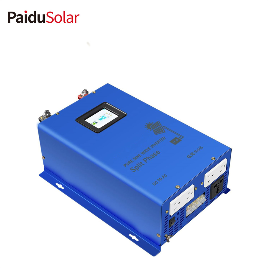 PaiduSolar 2500W Split Phase Pure Sin...