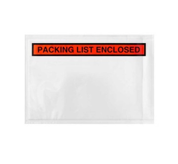 Packing List Enclosed