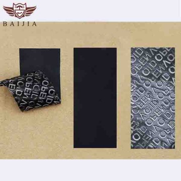 Durable Black Non-Residue Anti-Counterfeiting Labels - China Factory Suppliers for Customized Security Solutions