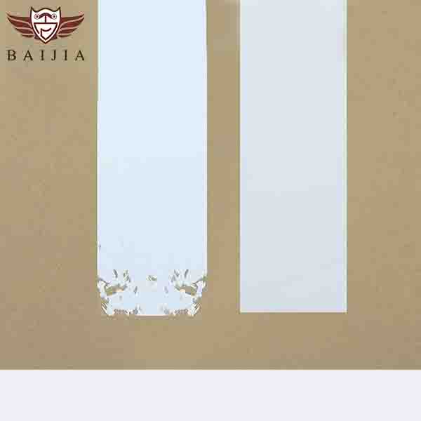 White Fragile Paper Material