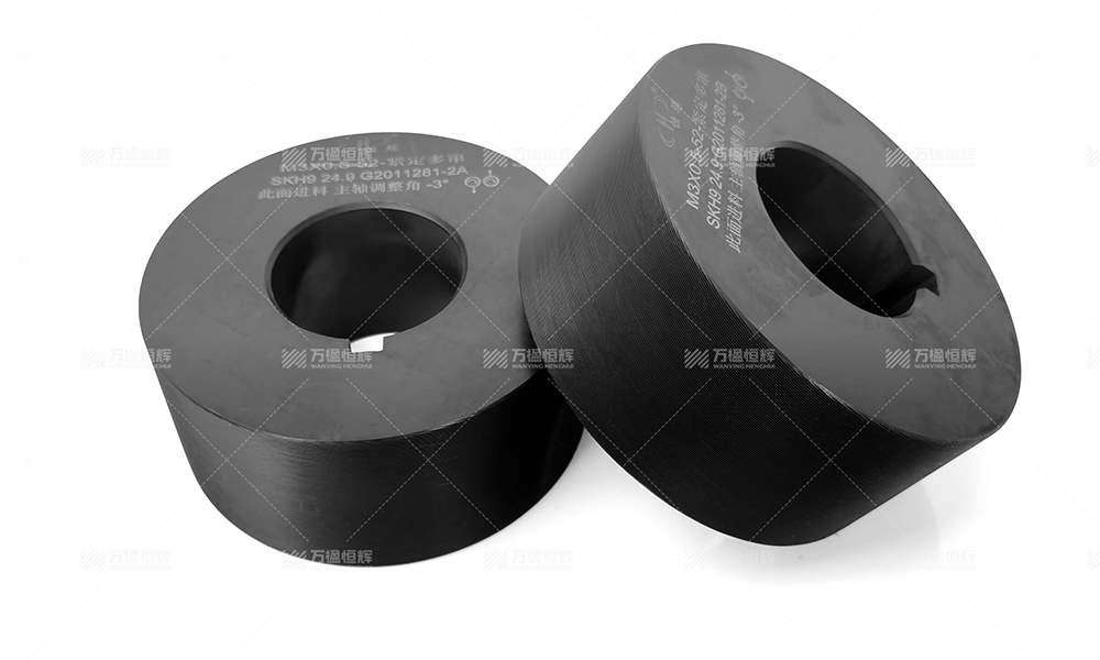 High Precision Thrufeed rolling Set screw Circular Thread Rolling Die for M3*0.5 HSS Material Customized
