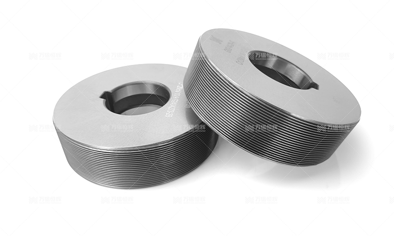 Taper pipe thread Circular Thread Rolling Die for G1/2-14 Material Customized