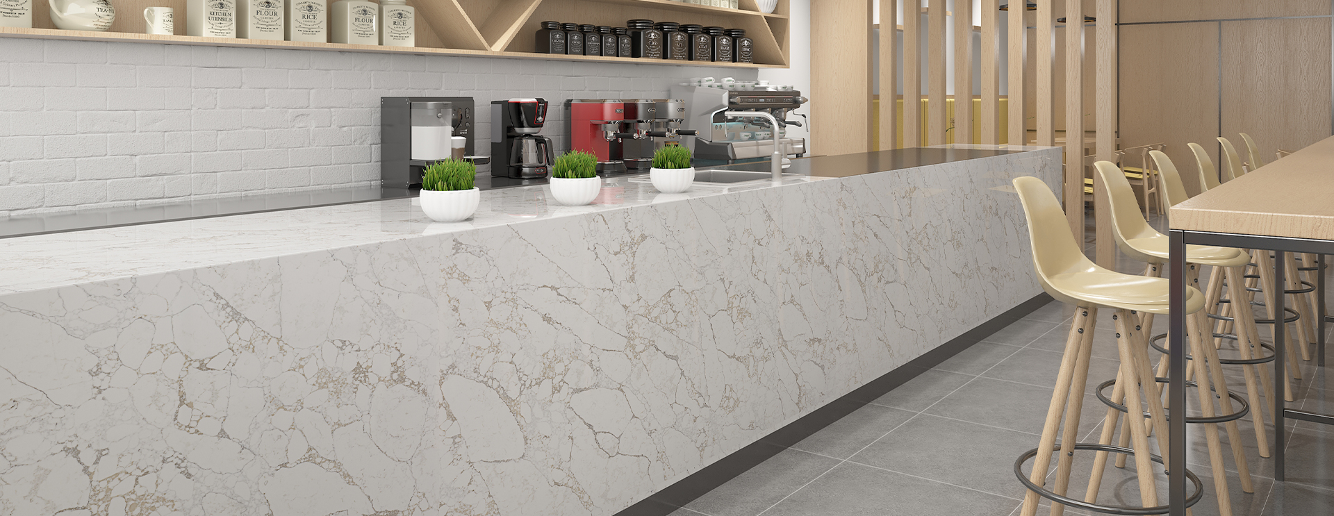 Impression quartz stone factory