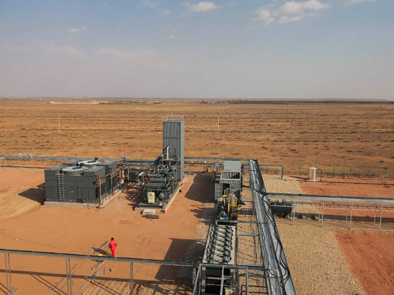 M3/d of Well Gas Liquefaction Project in Hangjin Banner, Inner Mongolia in 2018