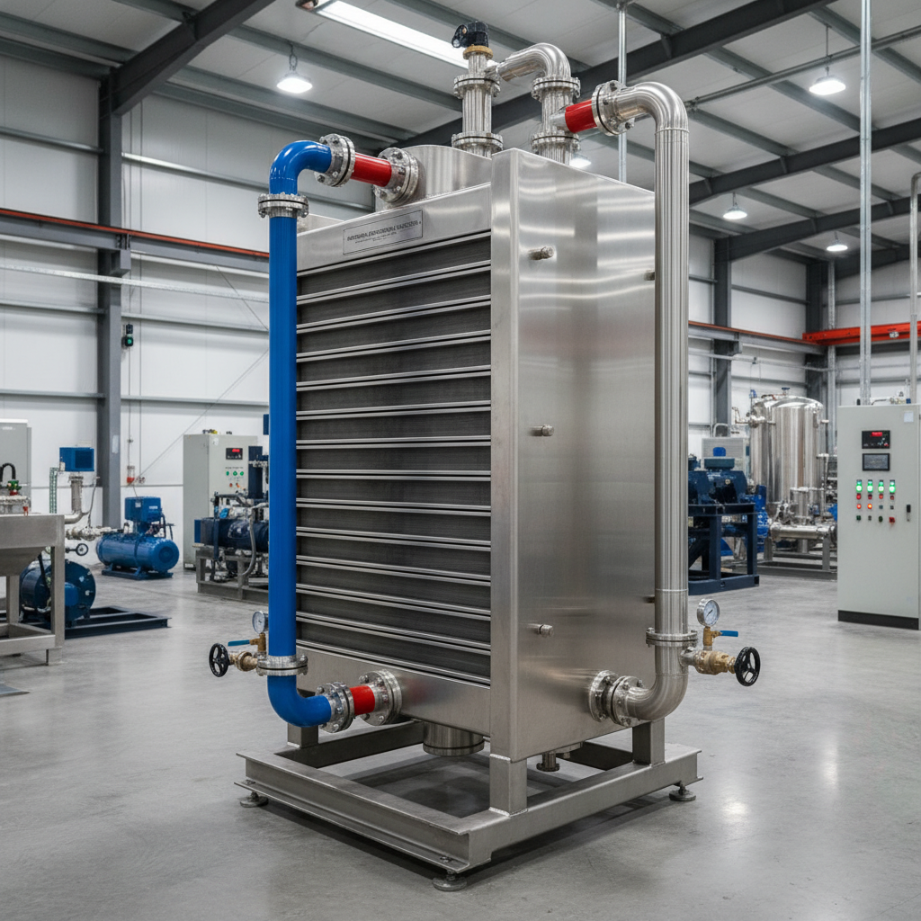 Stainless Heat Exchanger For Industrial Refrigeration & Liquefaction