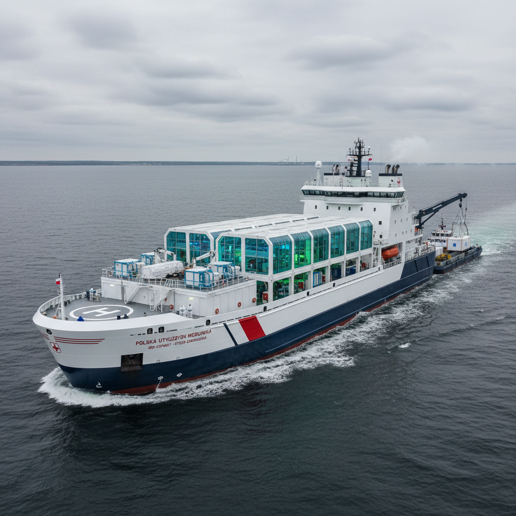 Polish Vessel For Medical & Bio-Hazardous Waste Treatment