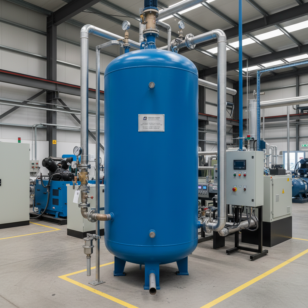 Air Receiver Vessel For Industrial Compressed Air Systems