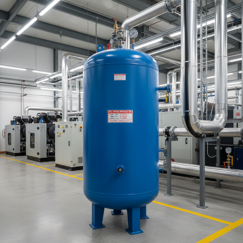 Pressure Vessel For Industrial Compressed Air Systems
