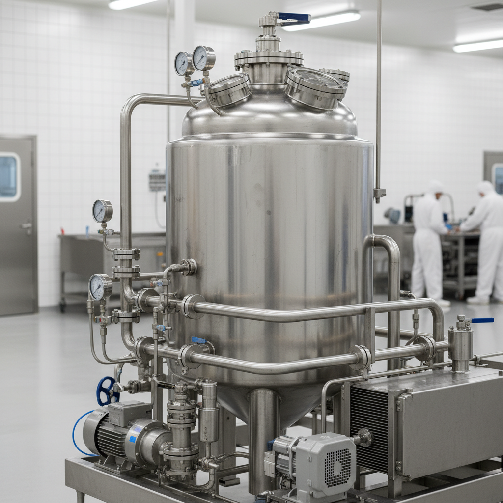 Thermal Expansion Vessel For Food Beverage & Dairy Production