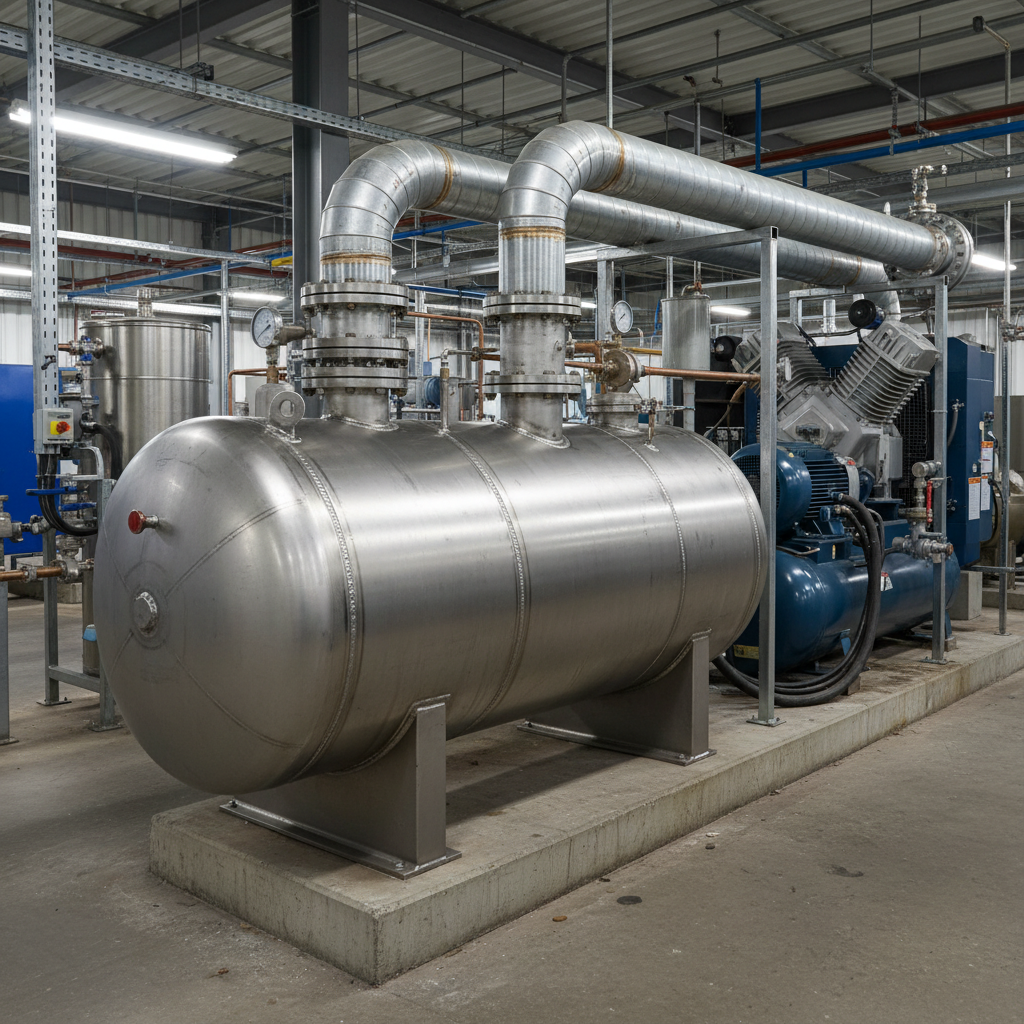 Air Pressure Vessel For Industrial Compressed Air Systems