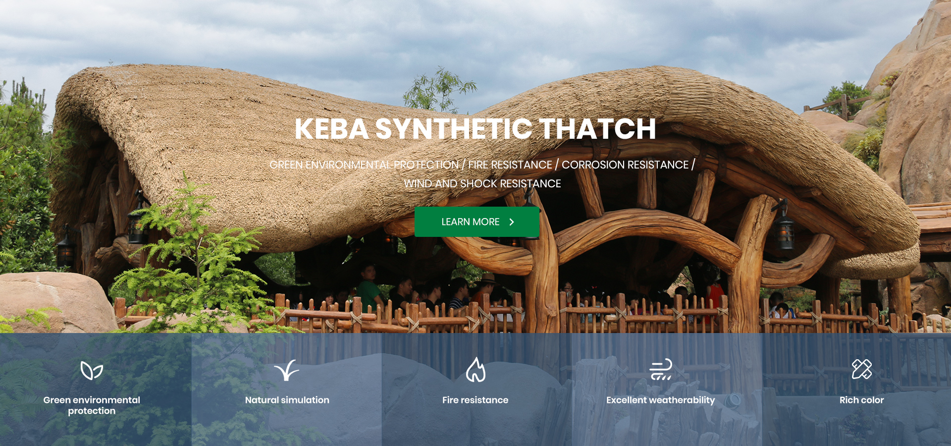 KEBA SYNTHETIC THATCH
