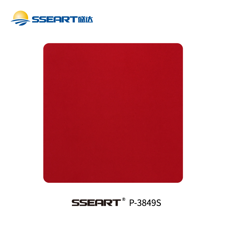Outdoor High Gloss Red Powder Coating Acrylic Series