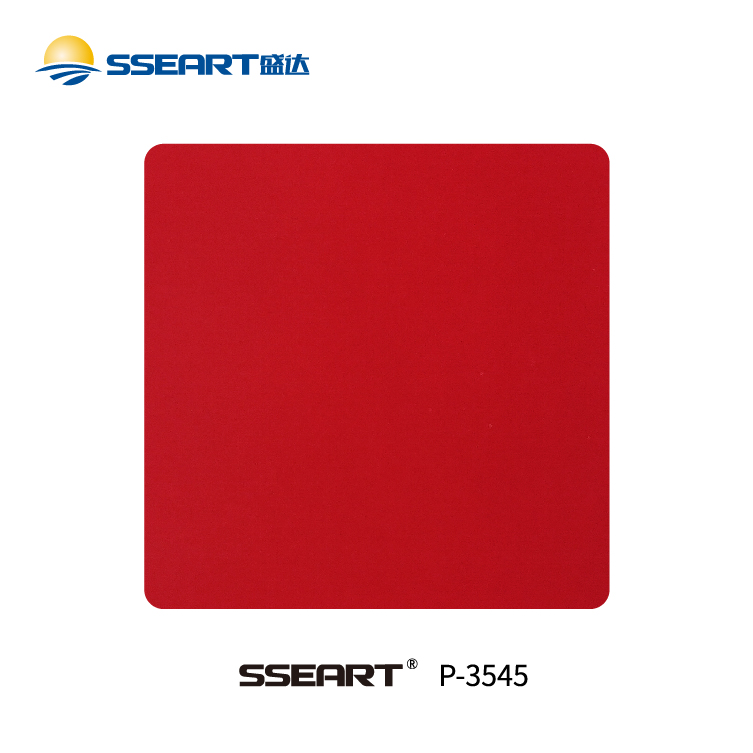SSEART High Gloss Red Powder Coating for Outdoor Use