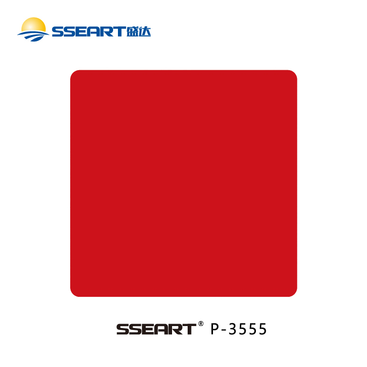 Outdoor High Gloss Red Powder Coating