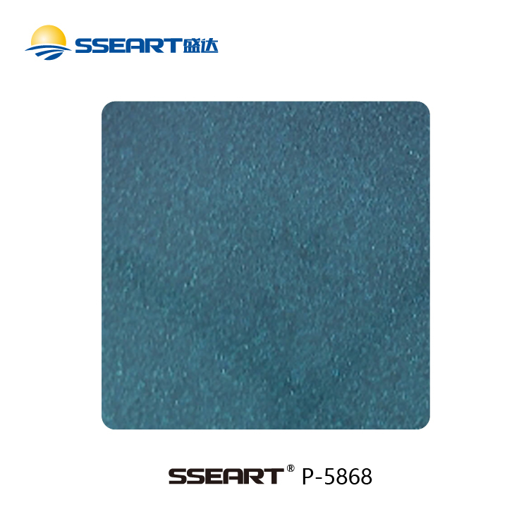 Outdoor High Gloss Blue Flash (Chameleon Series) Powder Coating