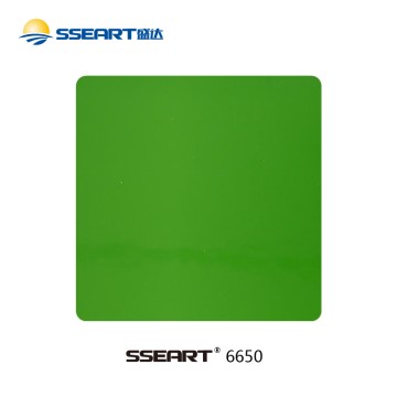 Indoor High-Gloss Green Powder Coating for Premium Finishes