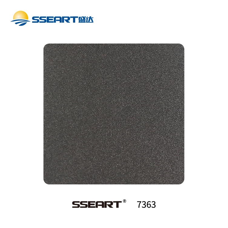 Indoor High-Gloss Gray Glitter Powder Coating