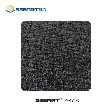 Outdoor Matte Black Texture Powder Coating