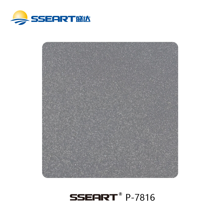 Outdoor Sand Texture Gray Glitter Powder Coating