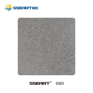 Indoor Silver Shimmer Powder Coating