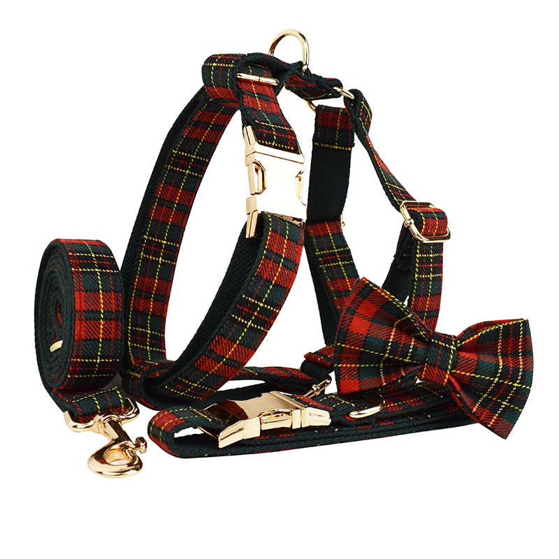 Puppy Harness with Bow Tie