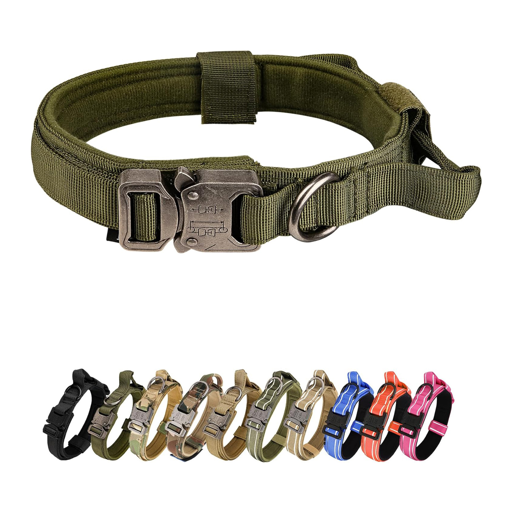 Tactical Dog Collar with Handle from China exporter