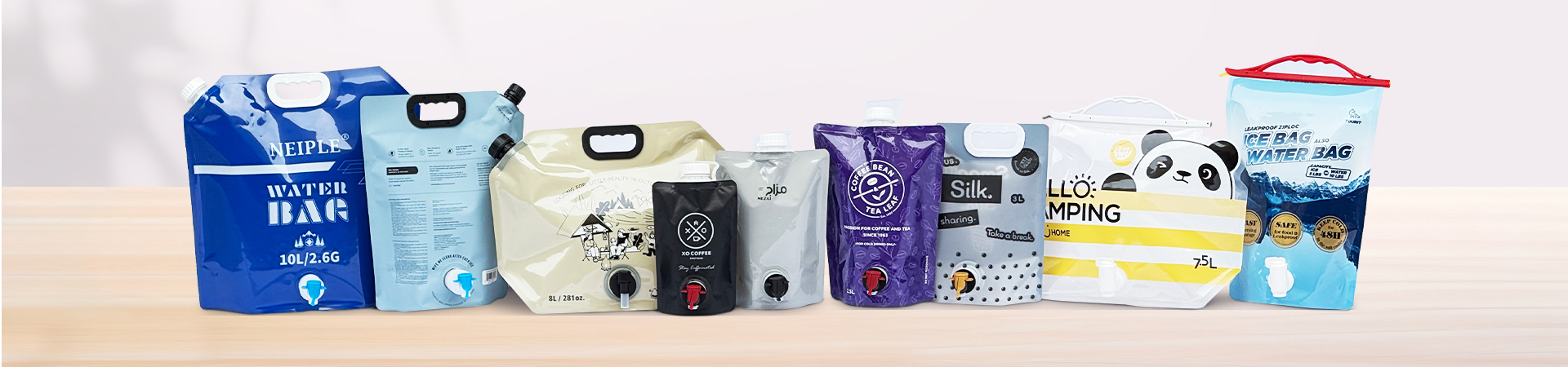 Huadi 5L Custom Bag-in-Box Super Pouch for Outdoor Adventures