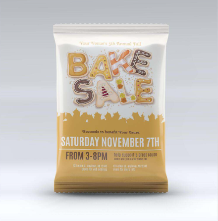 How can the design of food packaging bags attract consumers?