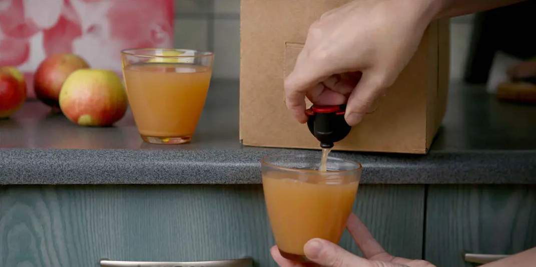 juice bag in box
