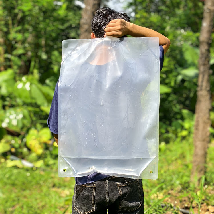 Quais são as aplicações das embalagens de material composto?