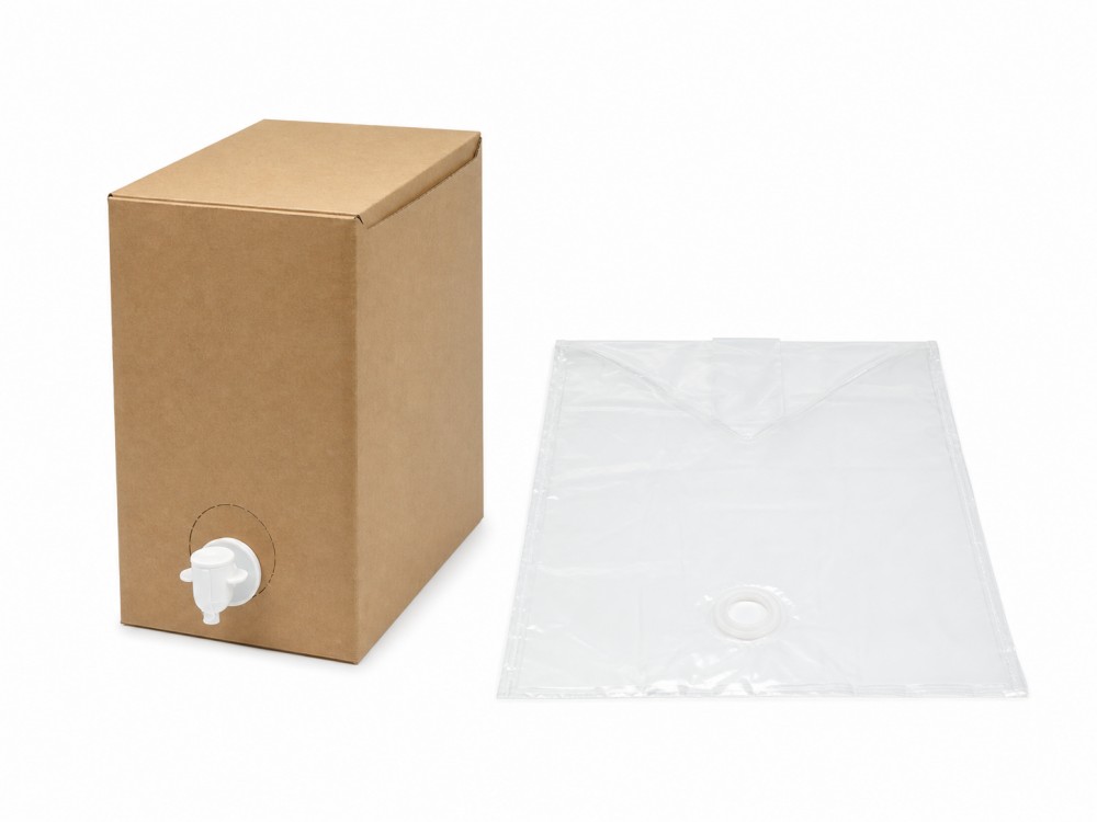 Emballage en sachet de jus dans une boîte : barrière, remplissage et distribution adaptés au produit