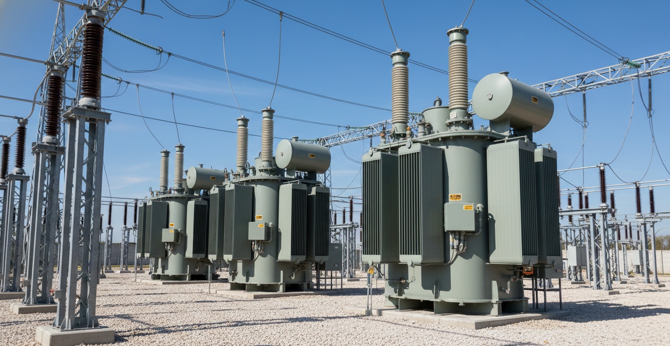 Exportación de transformadores de potencia que cumplen con la norma IEC 60076 para proyectos de redes eléctricas internacionales.jpg