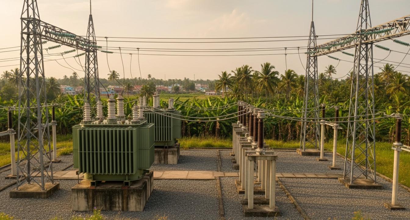 Transformadores sumergidos en aceite para la expansión de la red eléctrica en el sur de Asia: Normas de tensión y refrigeración