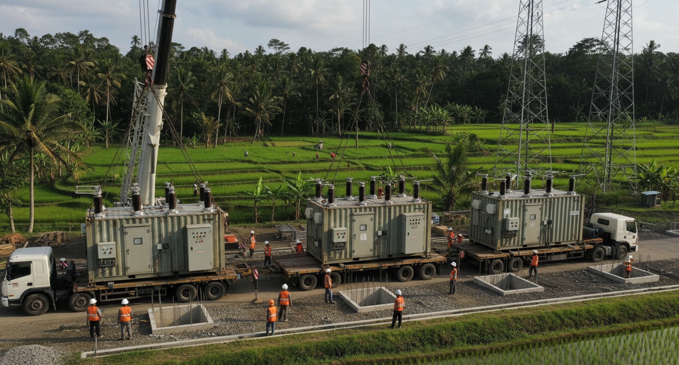 How Indonesia Deploys 11kV Mobile Substations for Java Island Grid Expansion