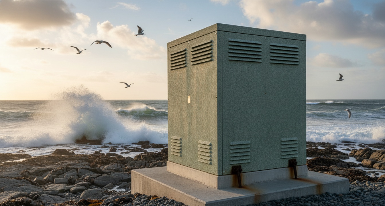 Kiosk Substation Supplier: GRC Enclosure for Coastal and Corrosive Environment Installations