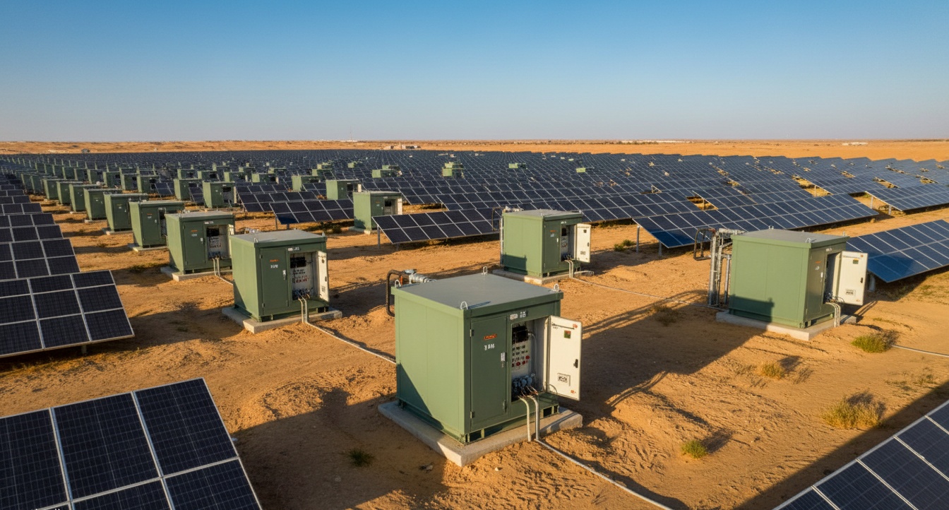 Saudi Solar Developers' YB Series Substations: 11kV Riyadh PV Collector MOQ 5