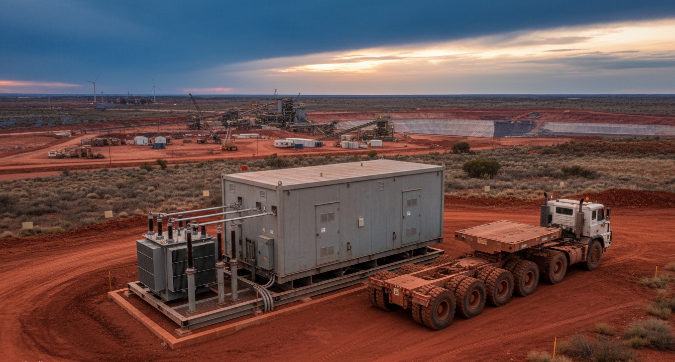 Transformer Substation Export: Turnkey E-House Solutions for Mining Camp Electrification