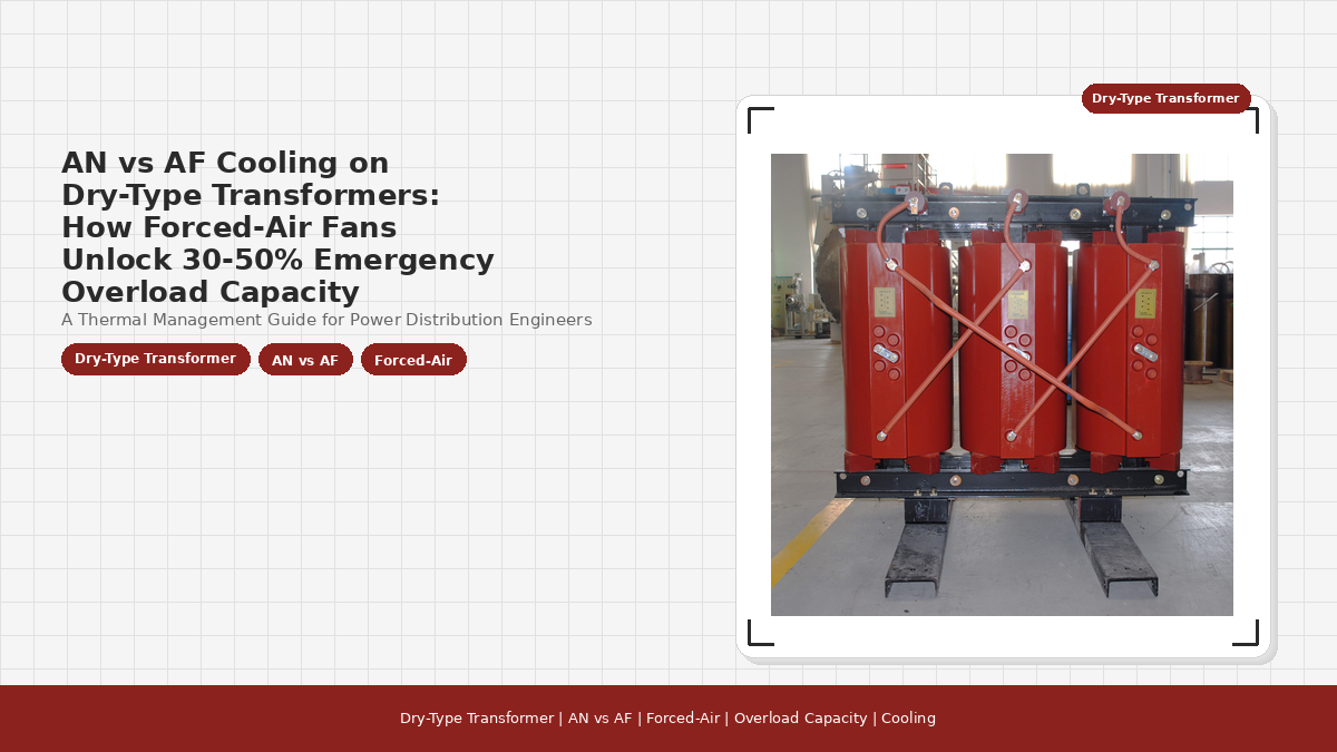 AN vs AF Cooling on Dry-Type Transformers: How Forced-Air Fans Unlock 30-50% Emergency Overload Capacity