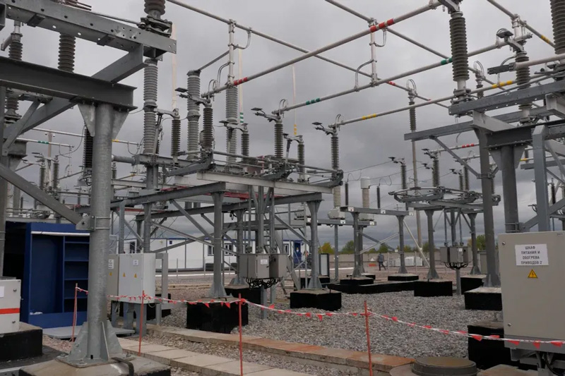 What are the three types of substations