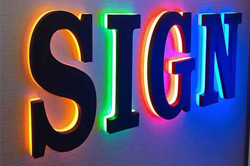 1. LED channel letter