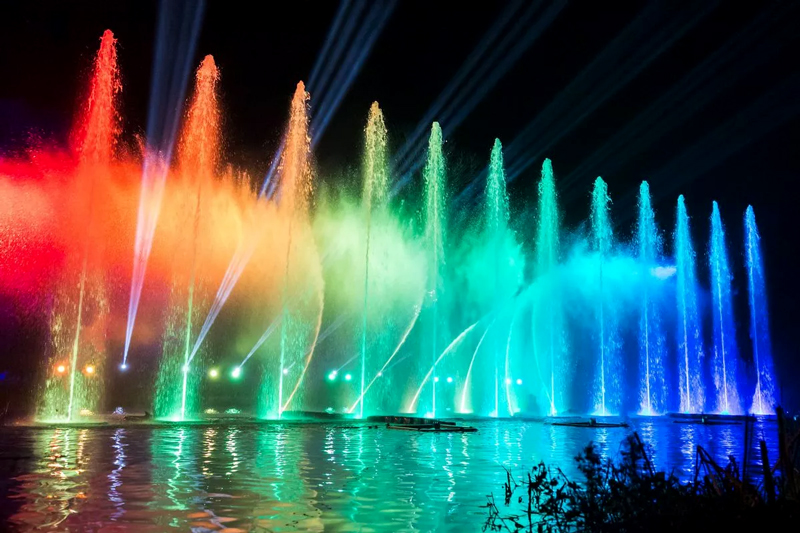 Fountain-lighting