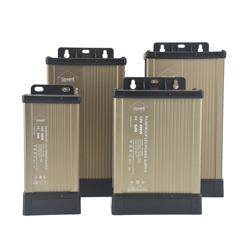Premium Engineered 12V 400W Rainproof Power Supply - Full 400W for Critical Projects