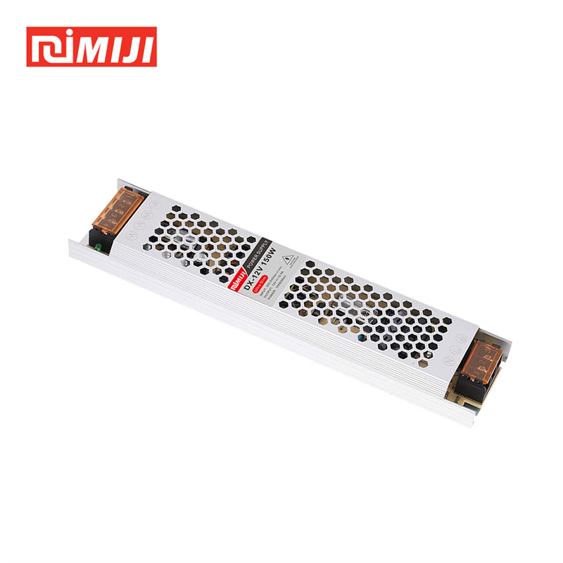 Economy 150W Slim Power Supply - 12V 12.5A Indoor Unit for LED Light Box