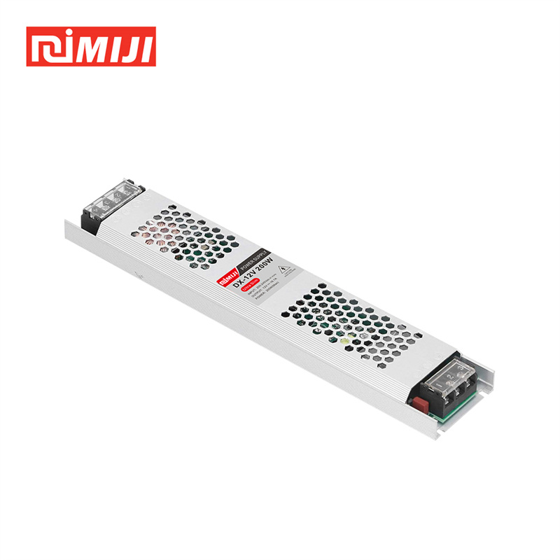 Slim Constant Voltage 200W Power Supply - 12V/24V Indoor Driver for Billboards & LEDs